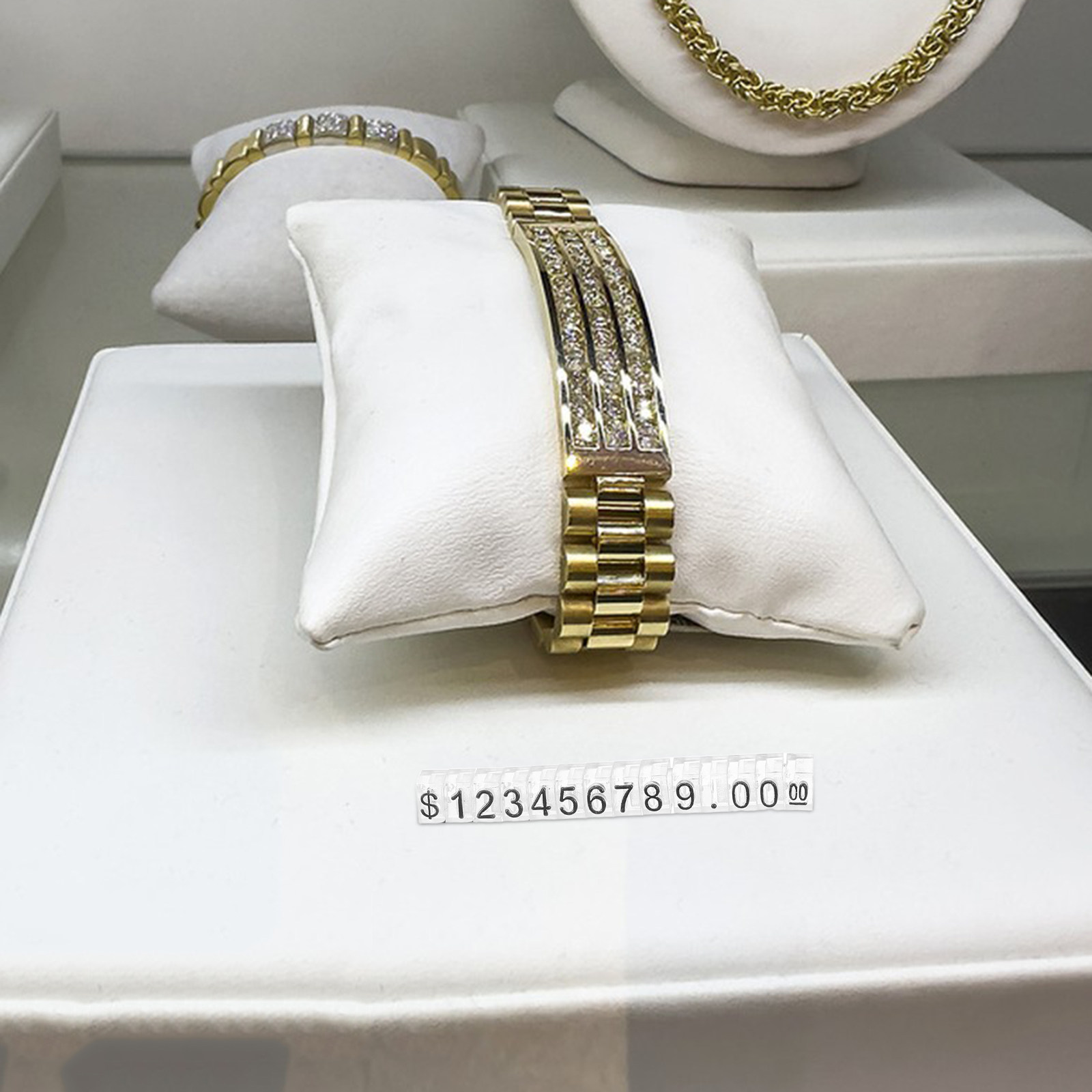 Jewelry Watch - 20Pcs Adjustable Price Tag Cube Stand