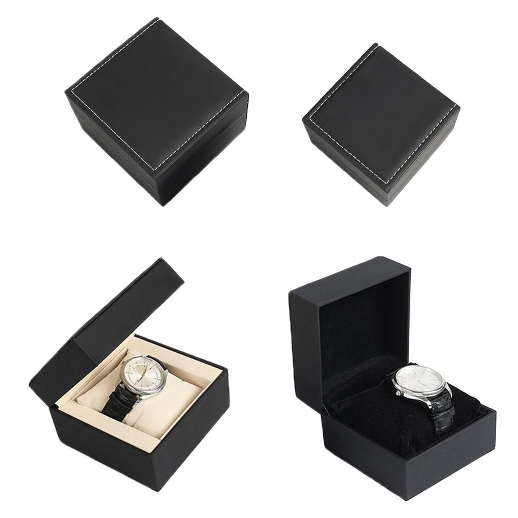 Shop Jewelry & Watches Near Me - PU Leather Men Watch Box Organizer