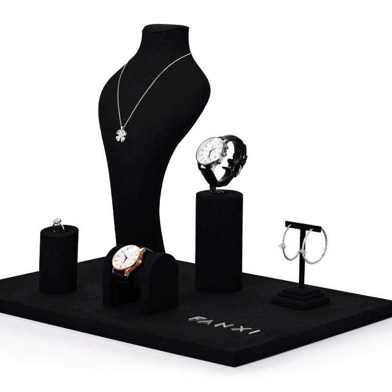 Oirlv Black Jewelry Display Se - Jewelry And Watches Stores ulasan dan harga