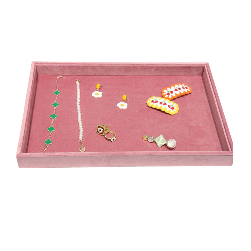Pink Velvet Jewelry Display Tr - Jewelry And Watches Stores ulasan dan harga