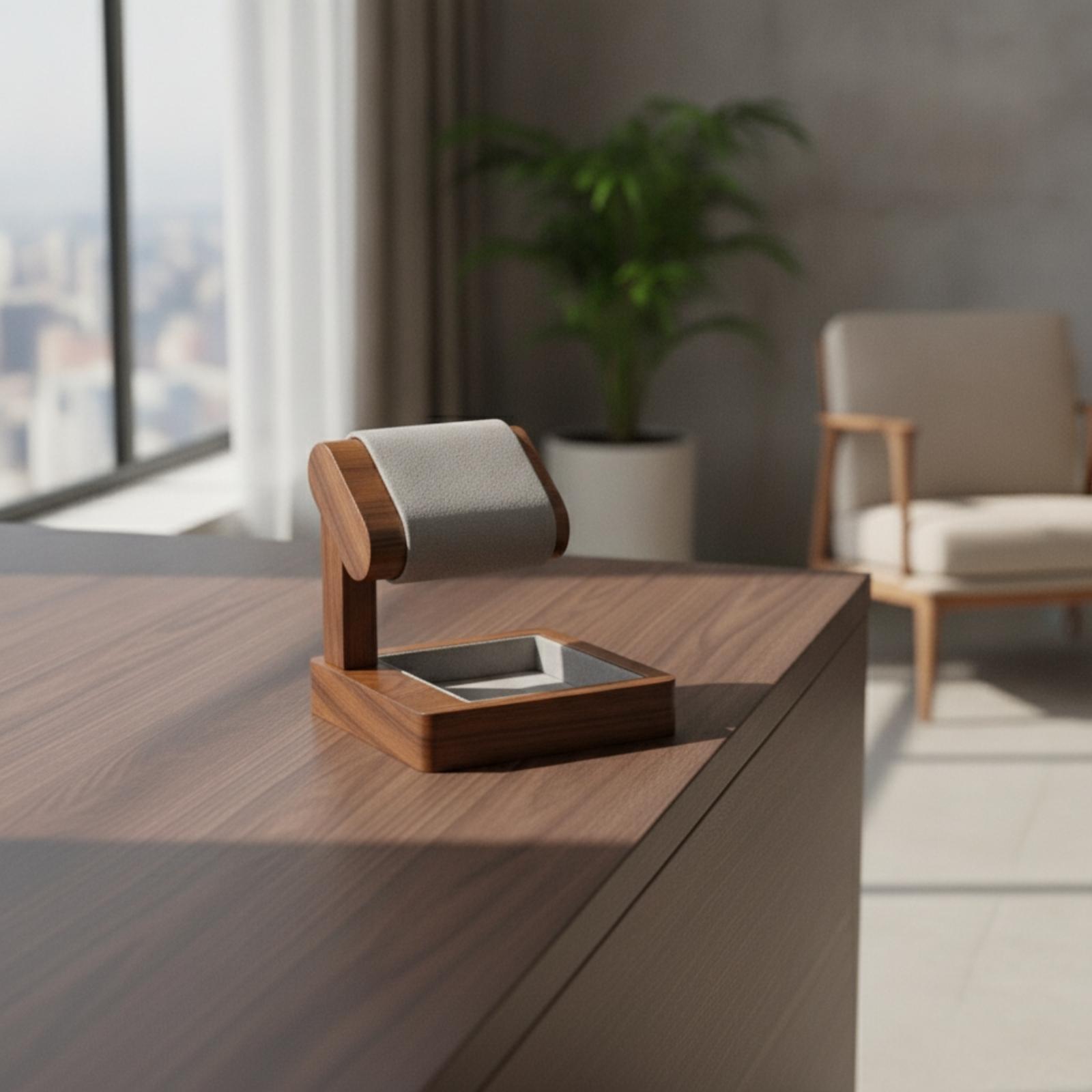Solid Wood Watch Holder Organi - Jewelry Or Watches ulasan dan harga