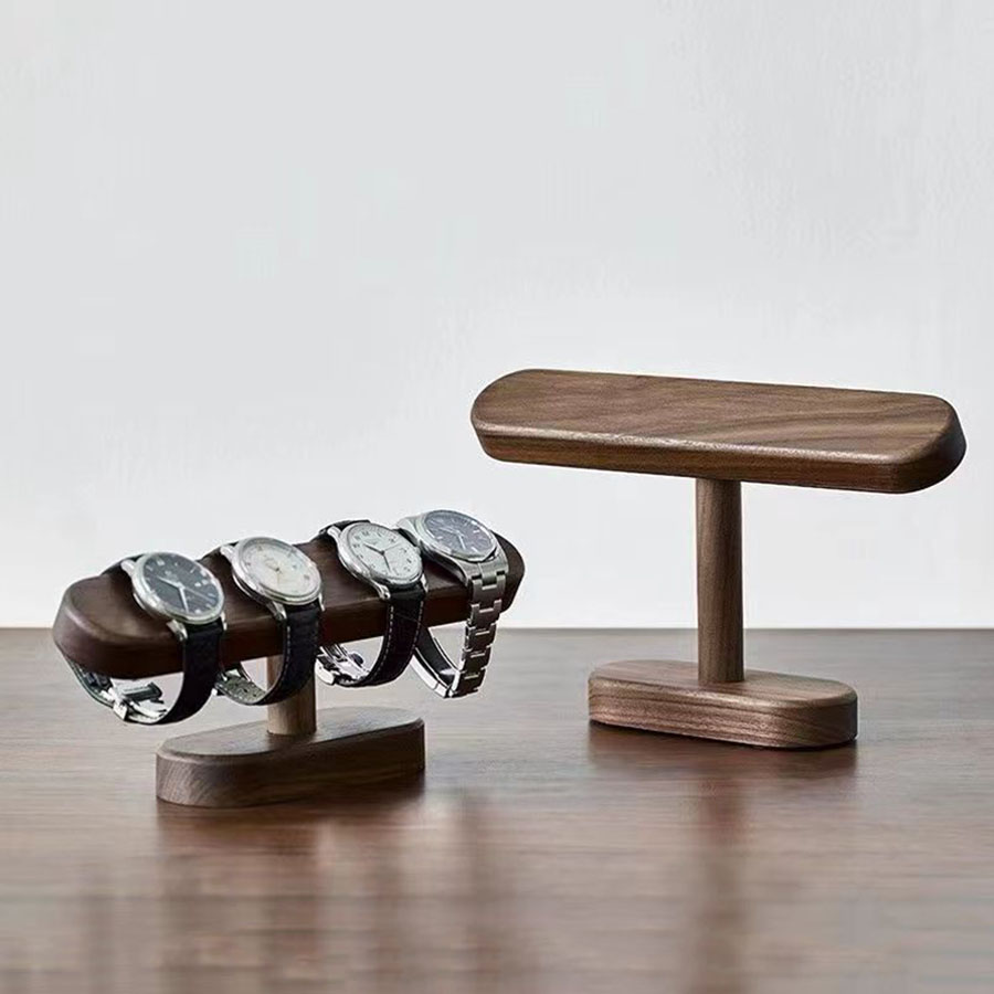 Creative Solid Walnut Wood Jew - Jewelry And Watches Stores ulasan dan harga