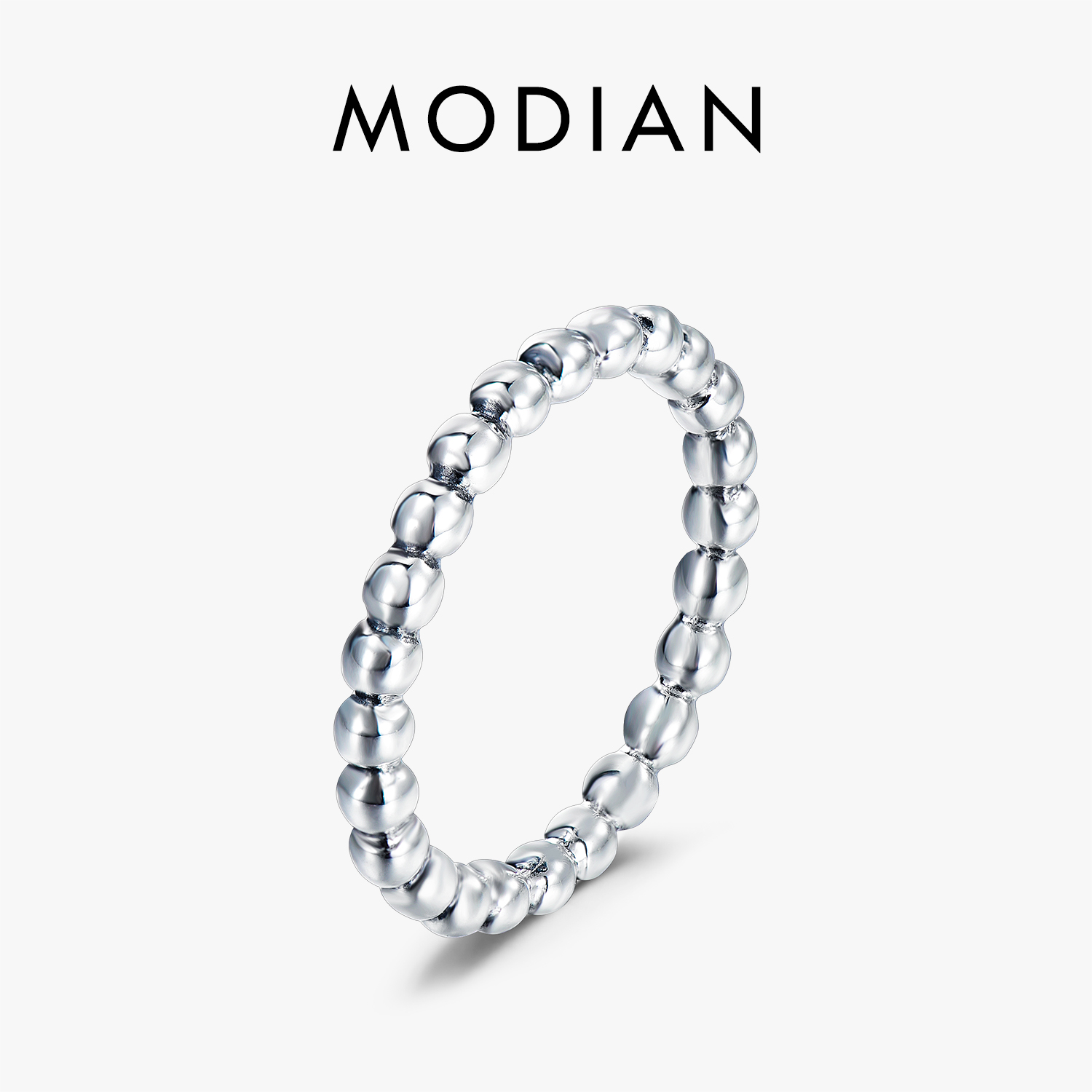 Modian Minimalist Simple Real  - Minimalist Ring Stackable ulasan dan harga