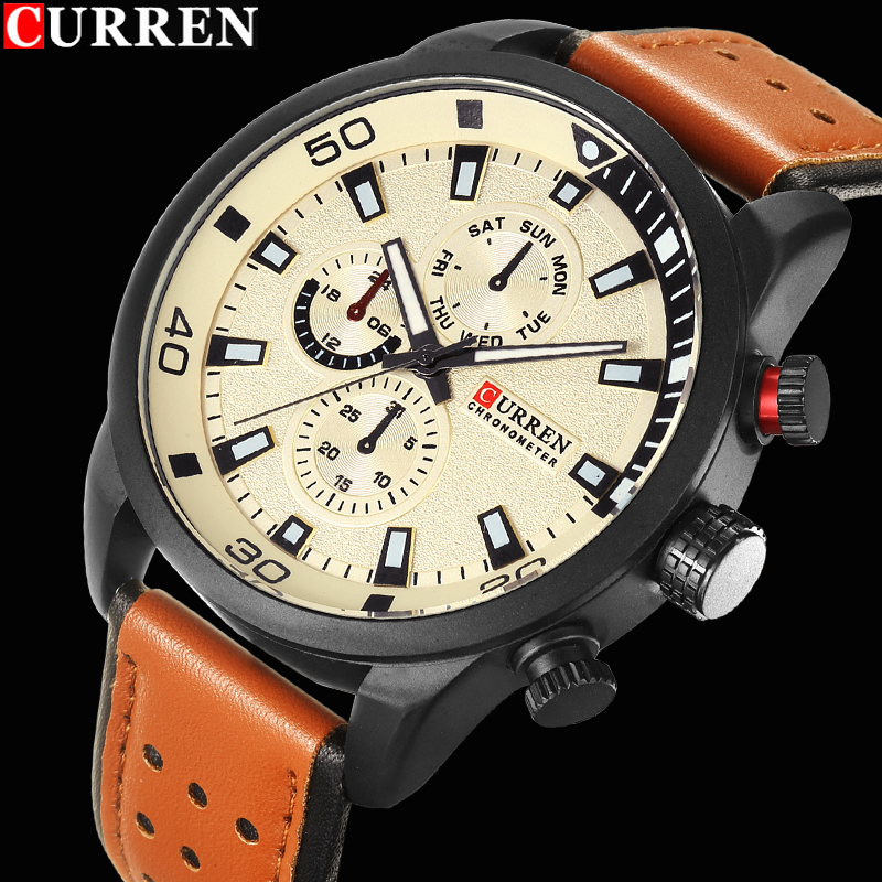 2017 CURREN Stylish Watch Men  - Jewelry Inspired Watches ulasan dan harga