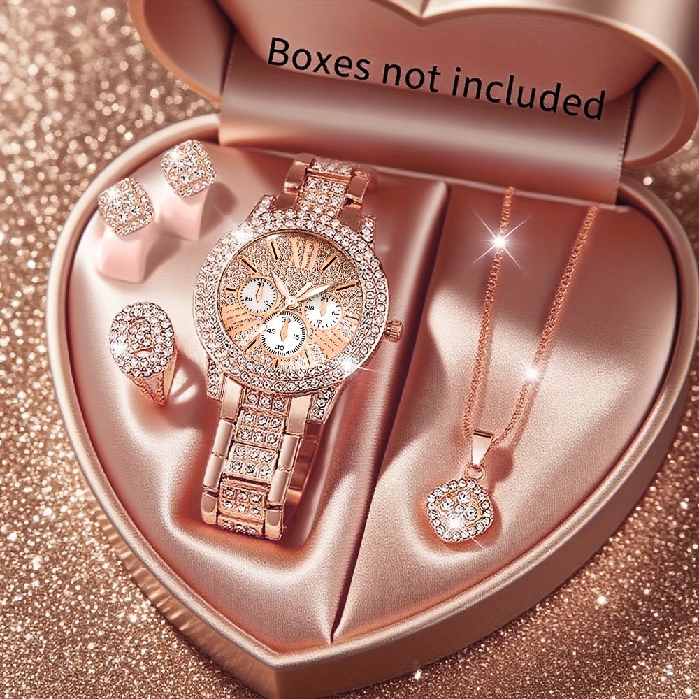 5pcs Stylish and Elegant Women - Jewelry Or Watches ulasan dan harga