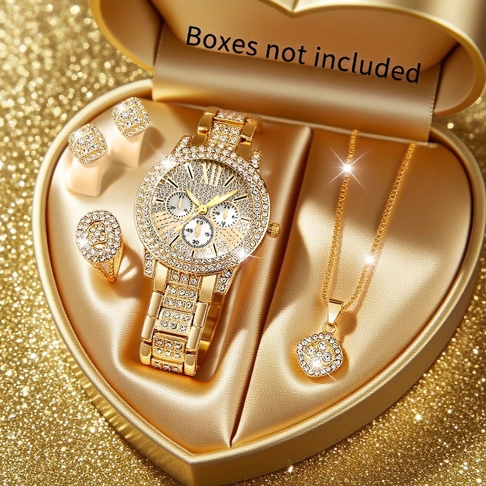 5pcs Stylish and Elegant Women - Jewelry Or Watches ulasan dan harga