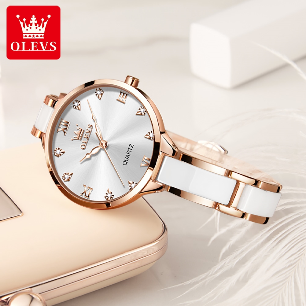 OLEVS 5872 Women Watches Quart - Jewelry Watch ulasan dan harga