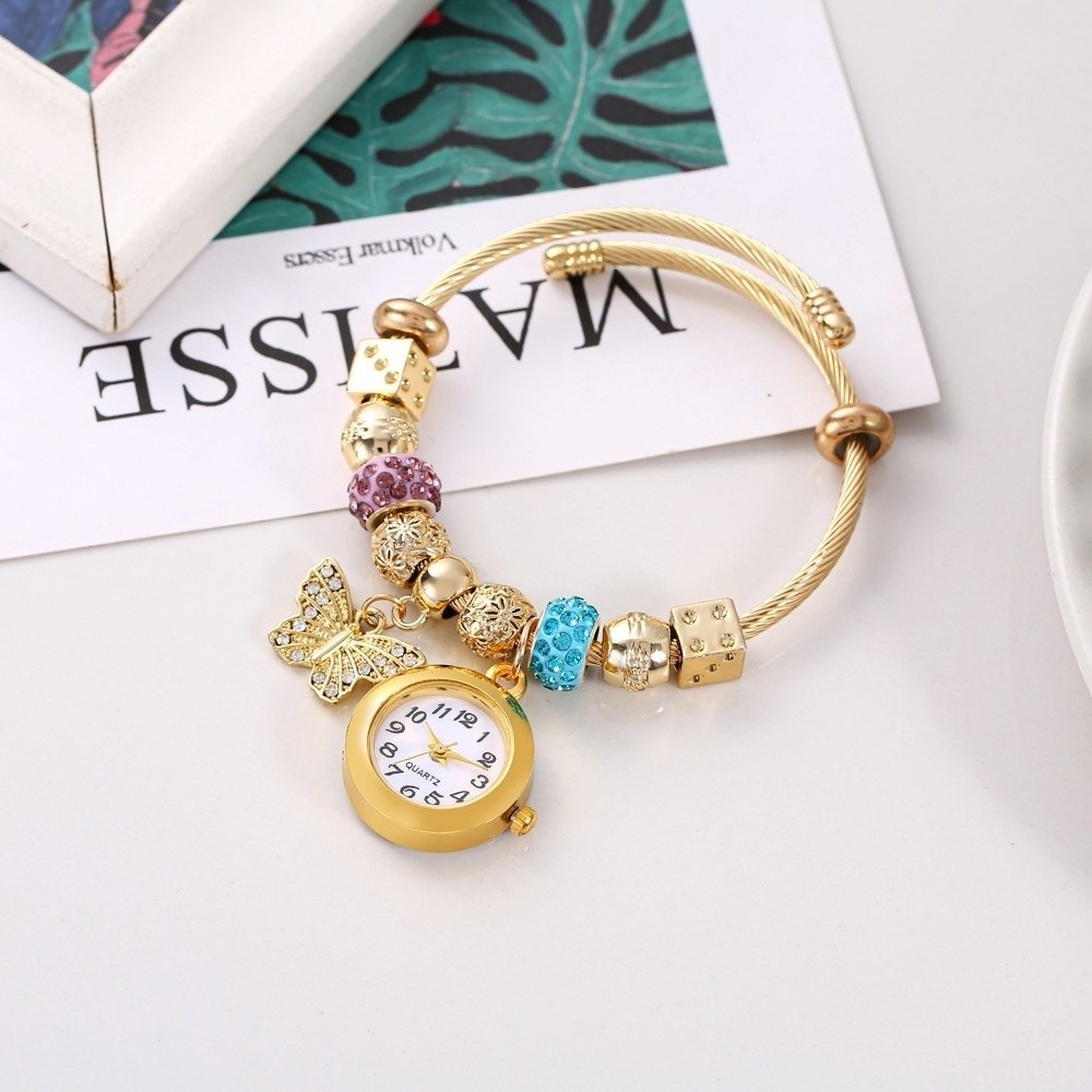Trendy Adjustable Women's Brac - Jewelry Making Watches ulasan dan harga