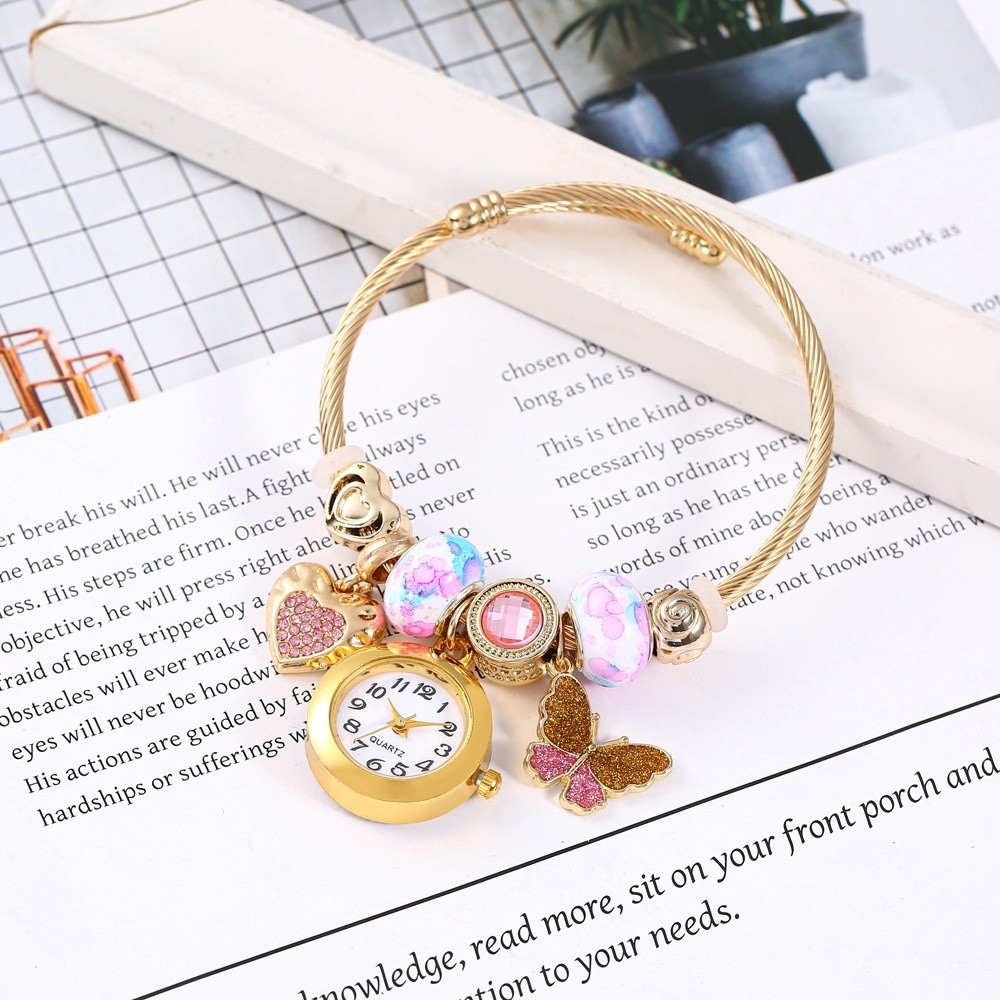 Trendy Adjustable Women's Brac - Jewelry Making Watches ulasan dan harga