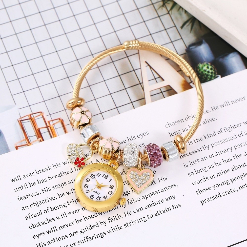 Trendy Adjustable Women's Brac - Jewelry Making Watches ulasan dan harga