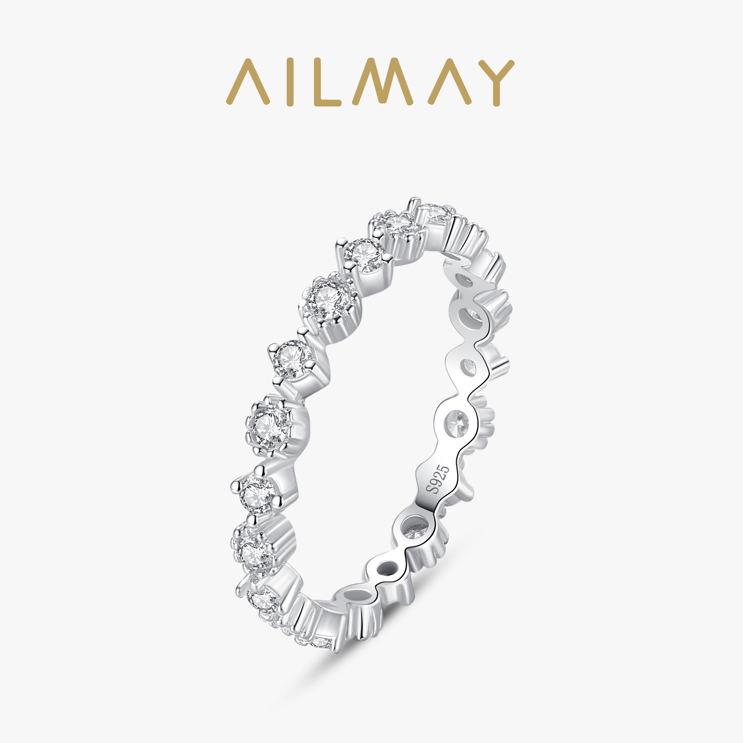 Ailmay Simple Stackable Finger - Minimalist Ring Stackable ulasan dan harga