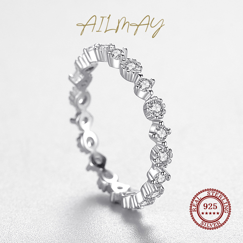 Ailmay Simple Stackable Finger - Minimalist Ring Stackable ulasan dan harga