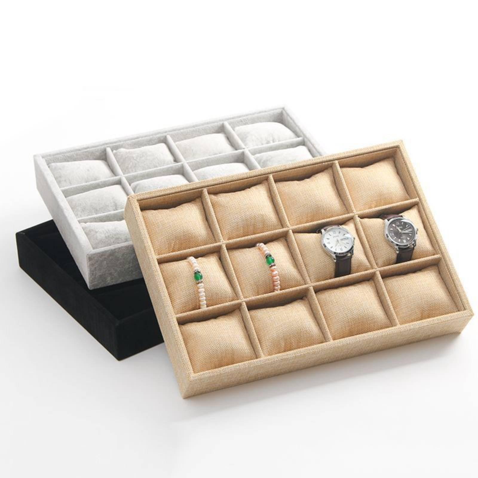 Linen Fabric Jewelry Holder Op - Jewelry And Watches Stores ulasan dan harga