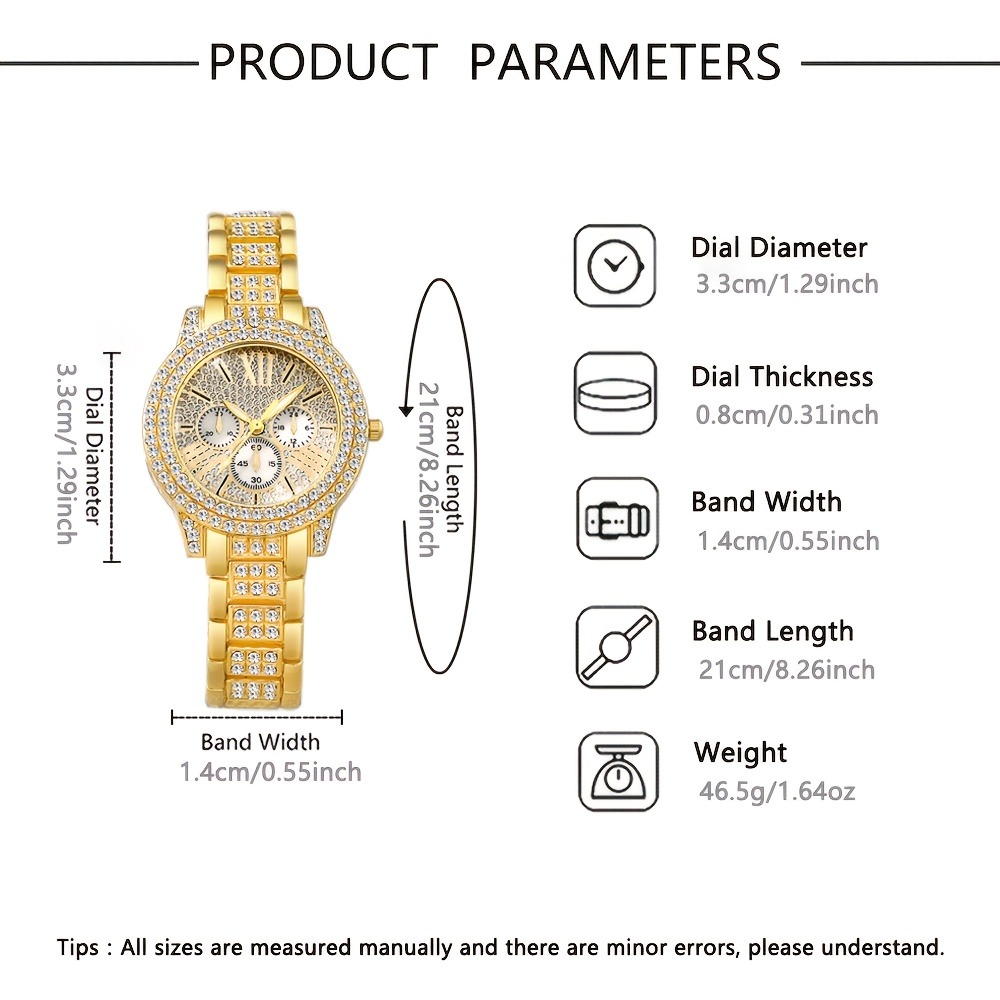 5pcs/set, Elegant Women'S Watc - Jewelry Or Watches ulasan dan harga