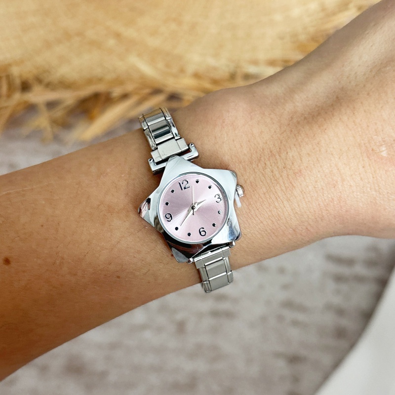 Fashion Stainless Steel Square - Jewelry Making Watches ulasan dan harga