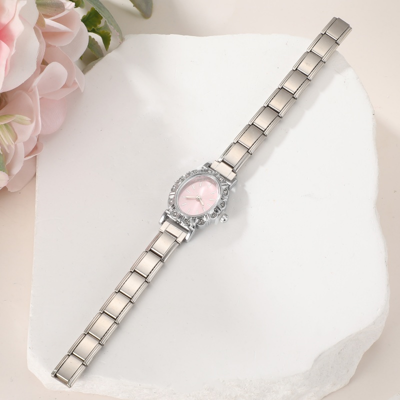 Fashion Stainless Steel Square - Jewelry Making Watches ulasan dan harga