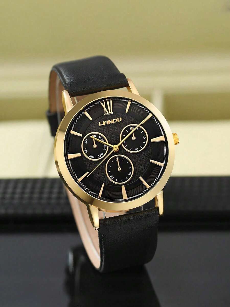 LIANDU LIANDU 1 Set Men's Fash - Jewelry Watch ulasan dan harga