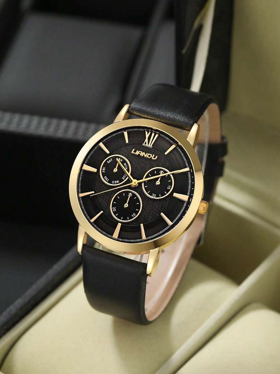 LIANDU LIANDU 1 Set Men's Fash - Jewelry Watch ulasan dan harga