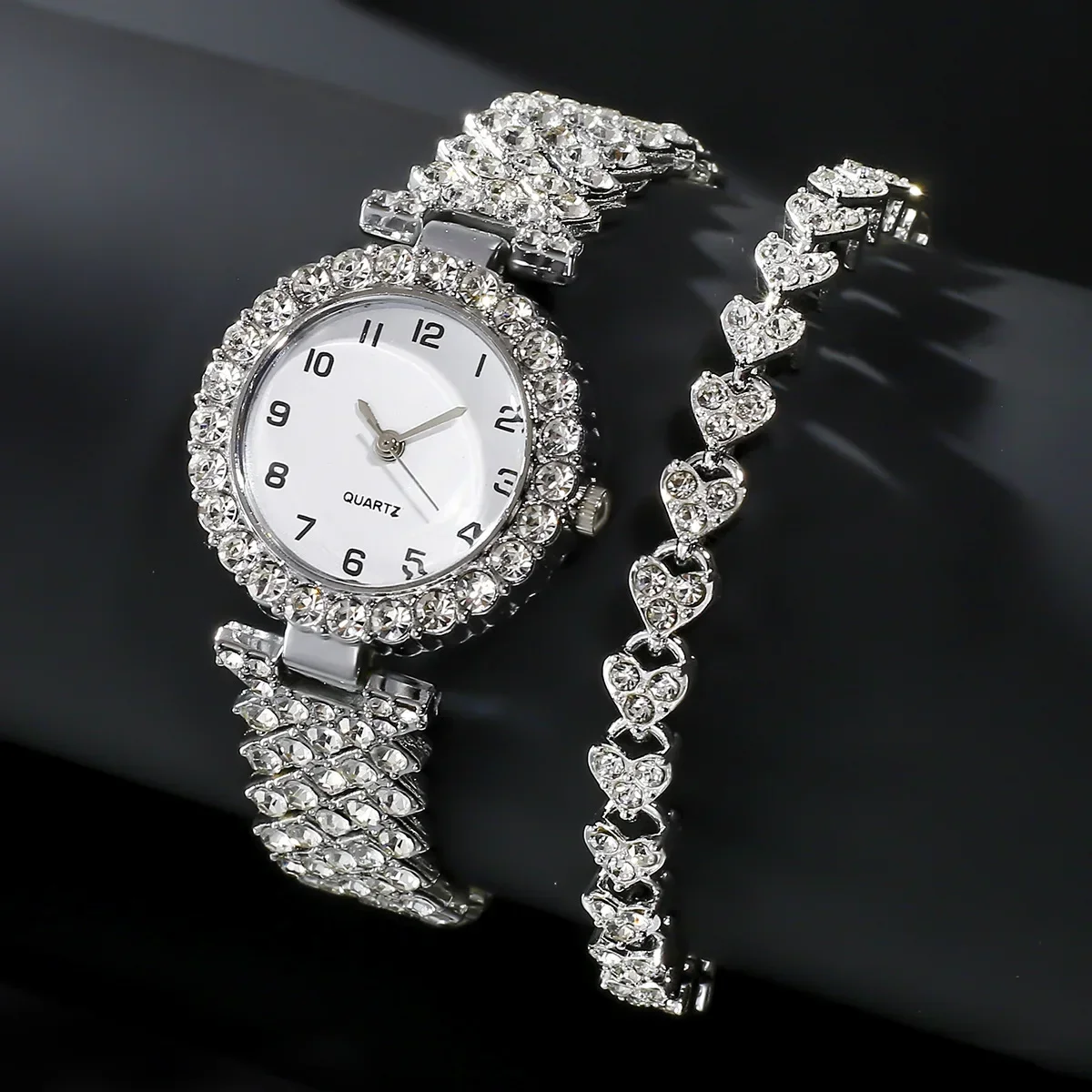 1pcs/2pcs Luxury Fashion Women - Jewelry Watch Making ulasan dan harga