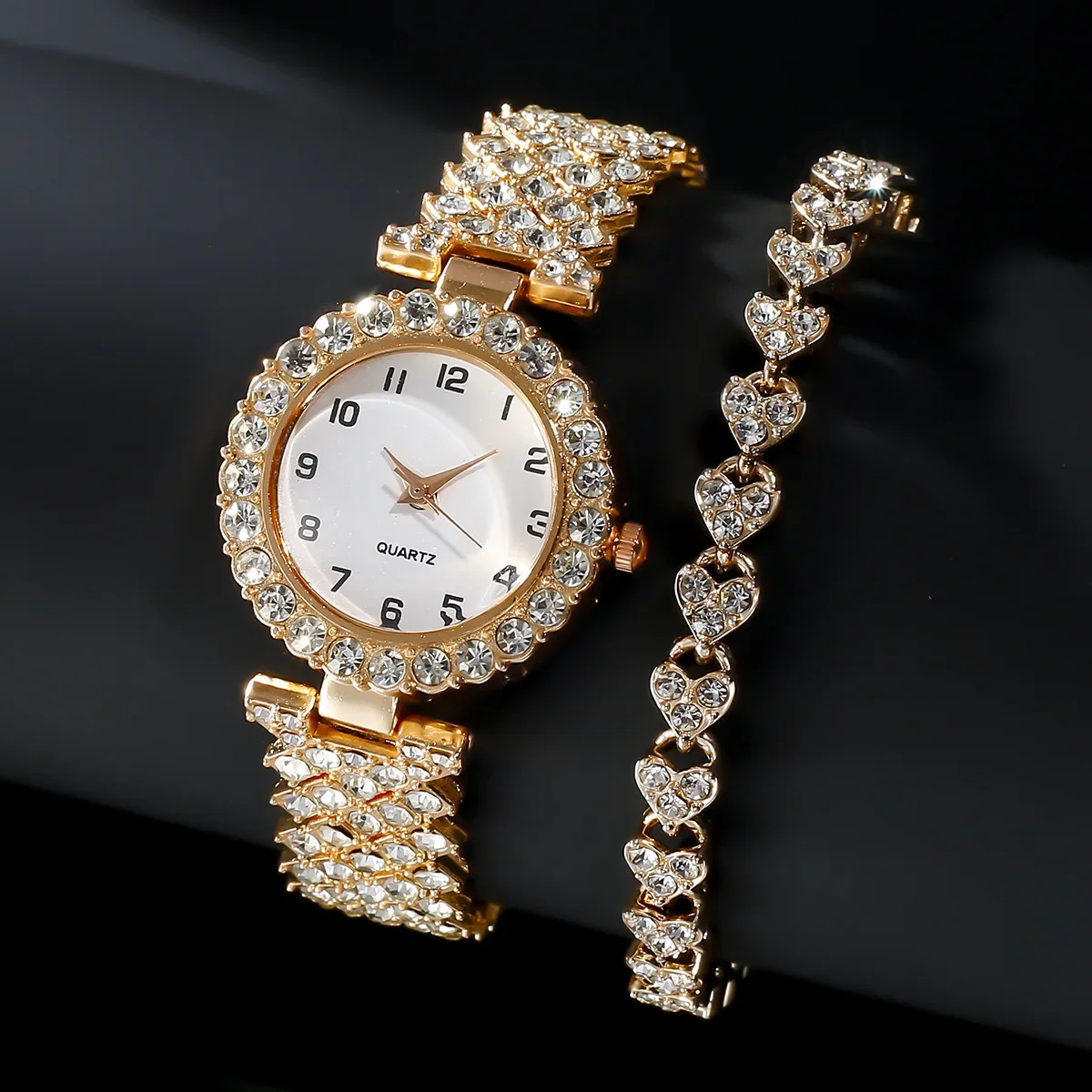 1pcs/2pcs Luxury Fashion Women - Jewelry Watch Making ulasan dan harga