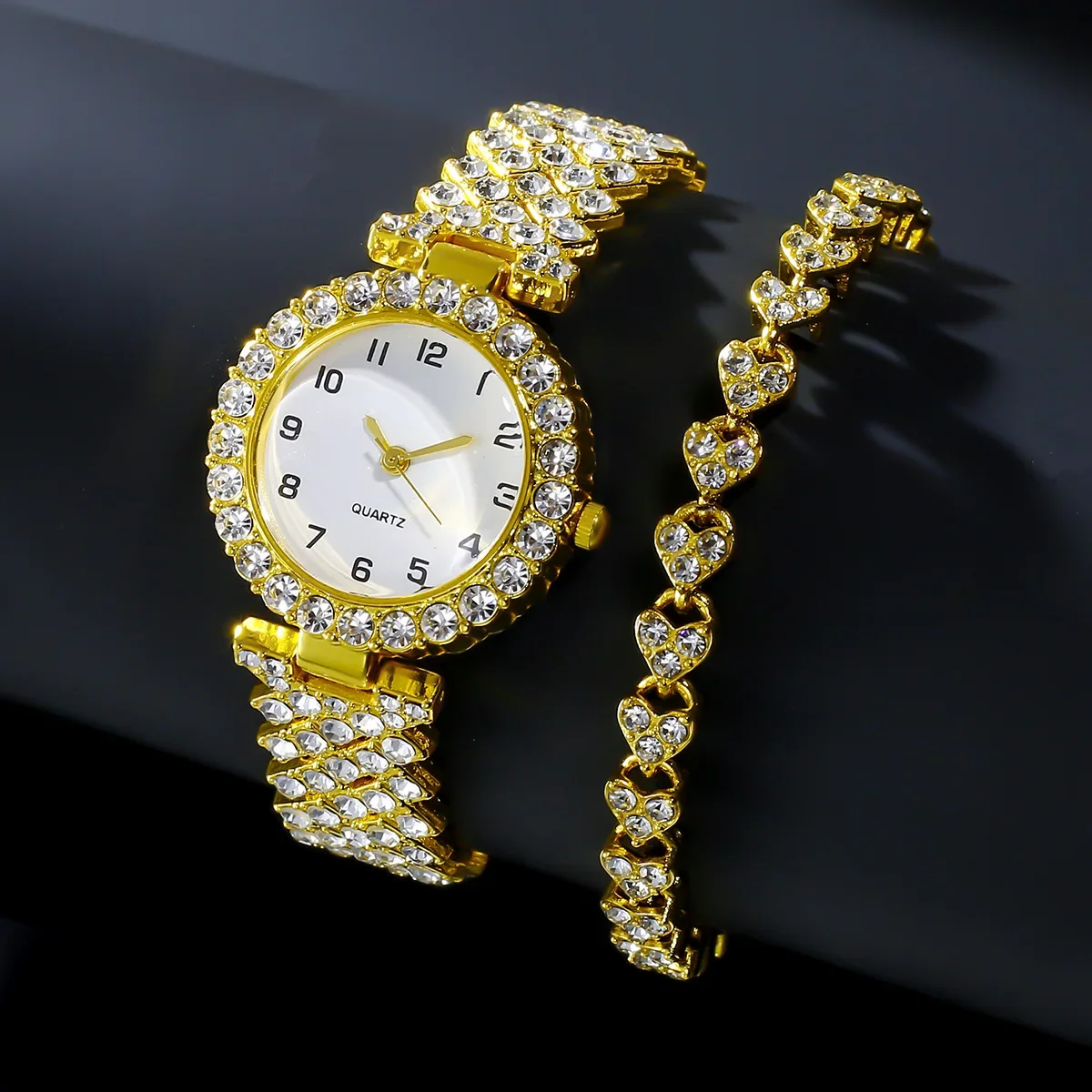 1pcs/2pcs Luxury Fashion Women - Jewelry Watch Making ulasan dan harga