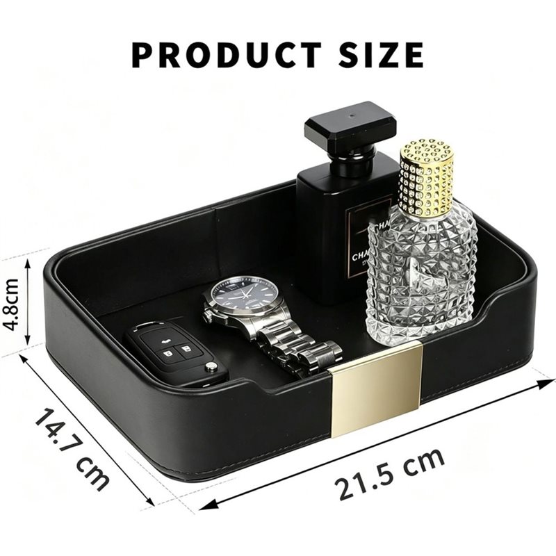 PU Leather Key Box, Key Tray,  - Jewelry And Watches Stores ulasan dan harga