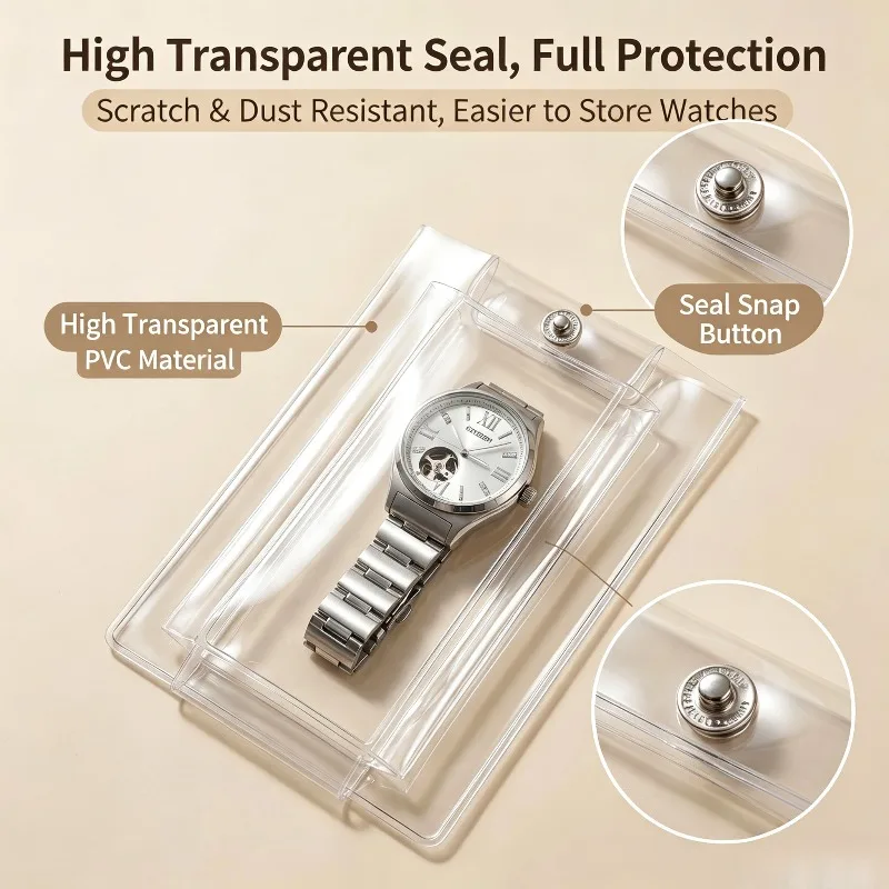 50 or 100Pcs Transparent PVC S - Jewelry Or Watches ulasan dan harga