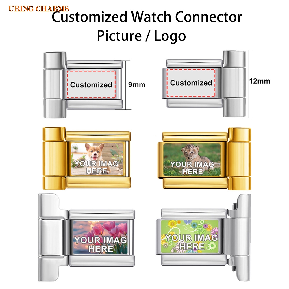 1 pair Picture Logo Customized - Jewelry Watch Making ulasan dan harga