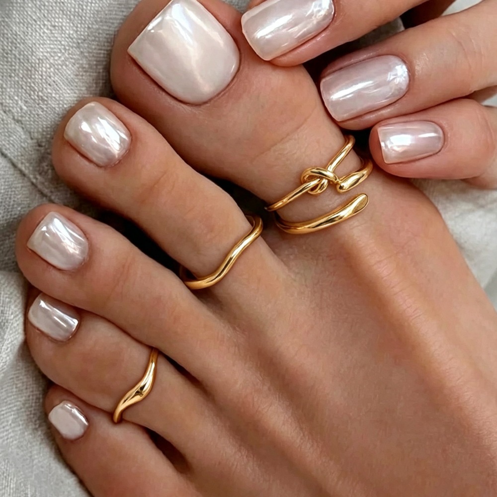 4pcs Set Fashion Knot Twist Wa - Minimalist Ring Stackable ulasan dan harga