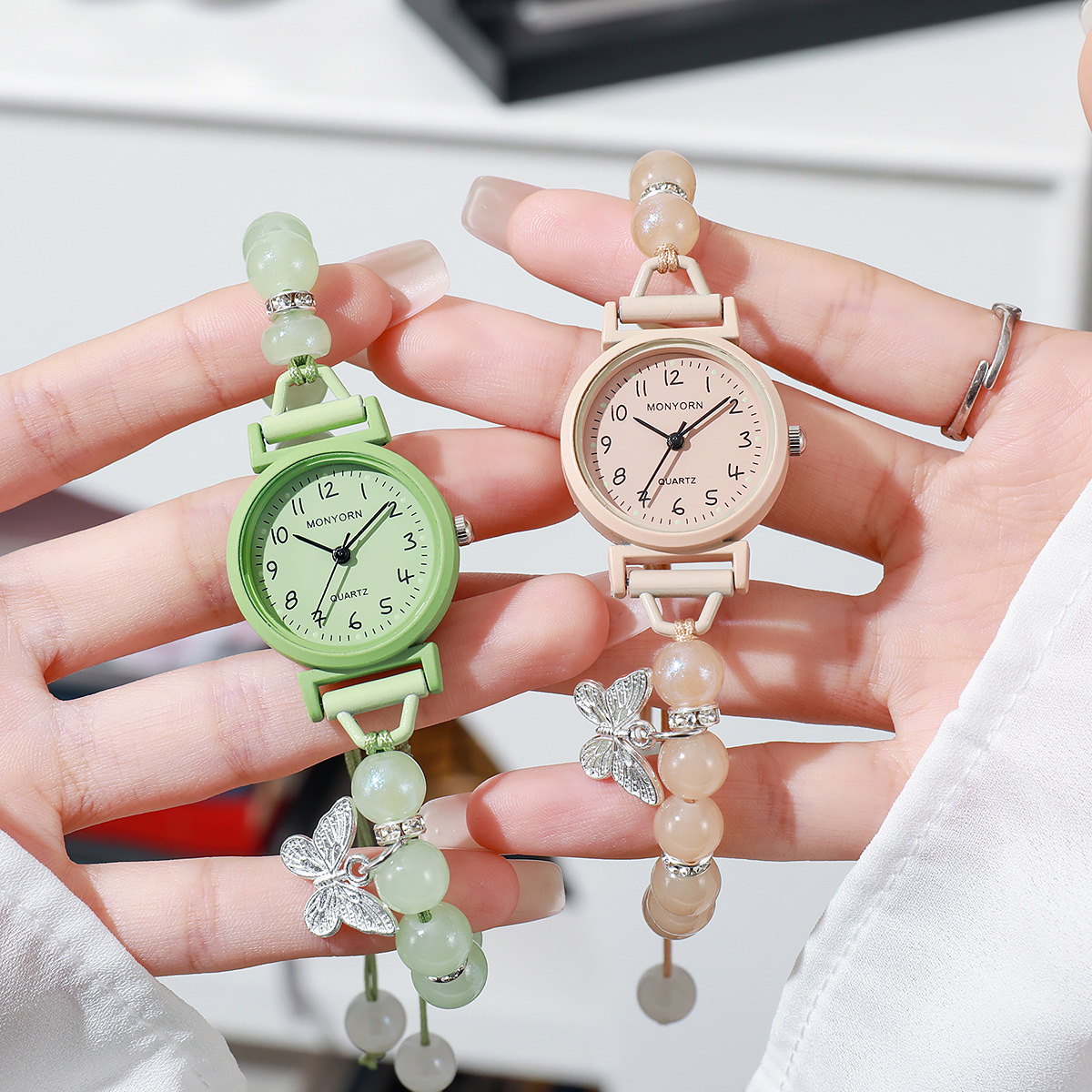 Simple Women Watch Butterfly B - Jewelry Making Watches ulasan dan harga