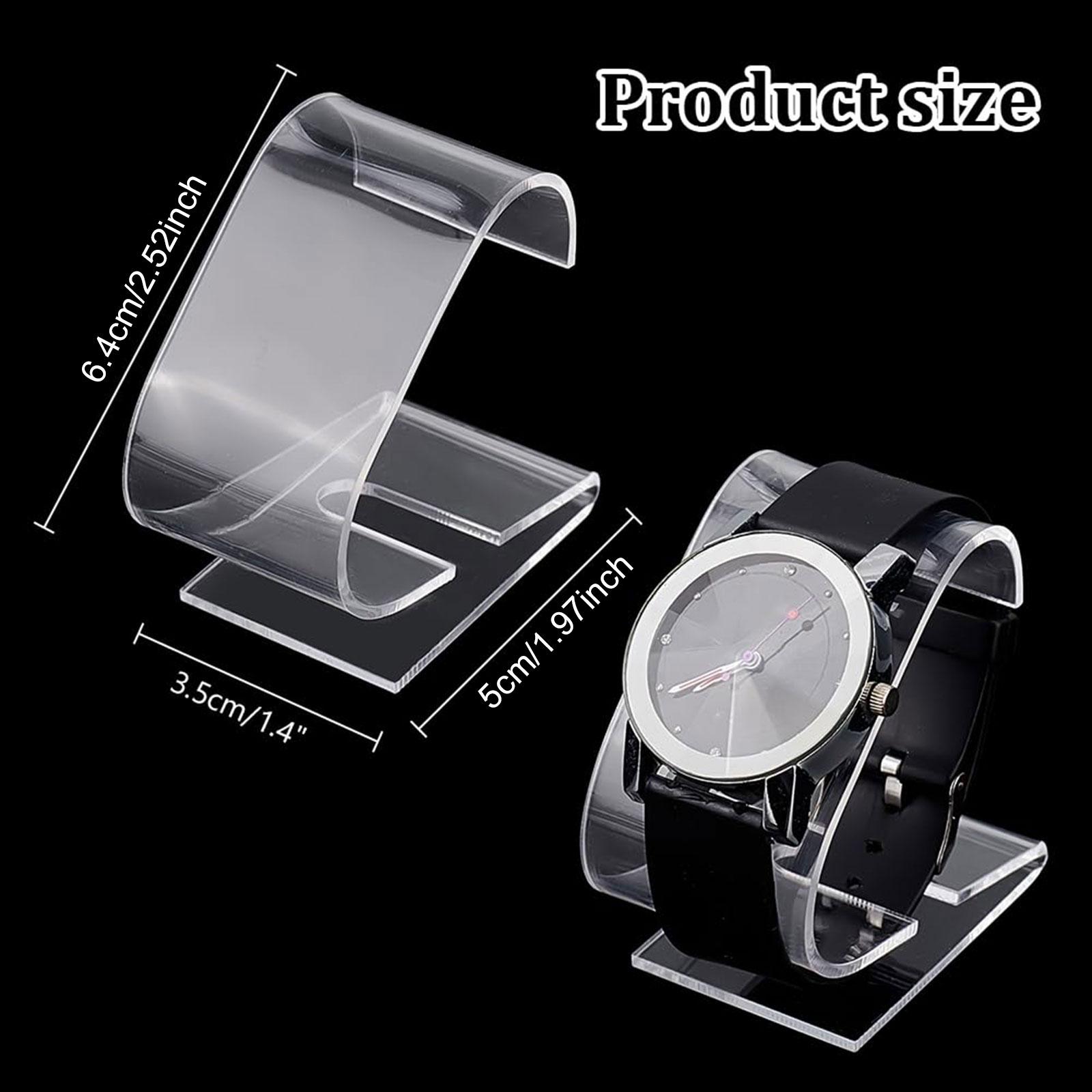 Watch Display Stand Acrylic Cl - Jewelry Or Watches ulasan dan harga