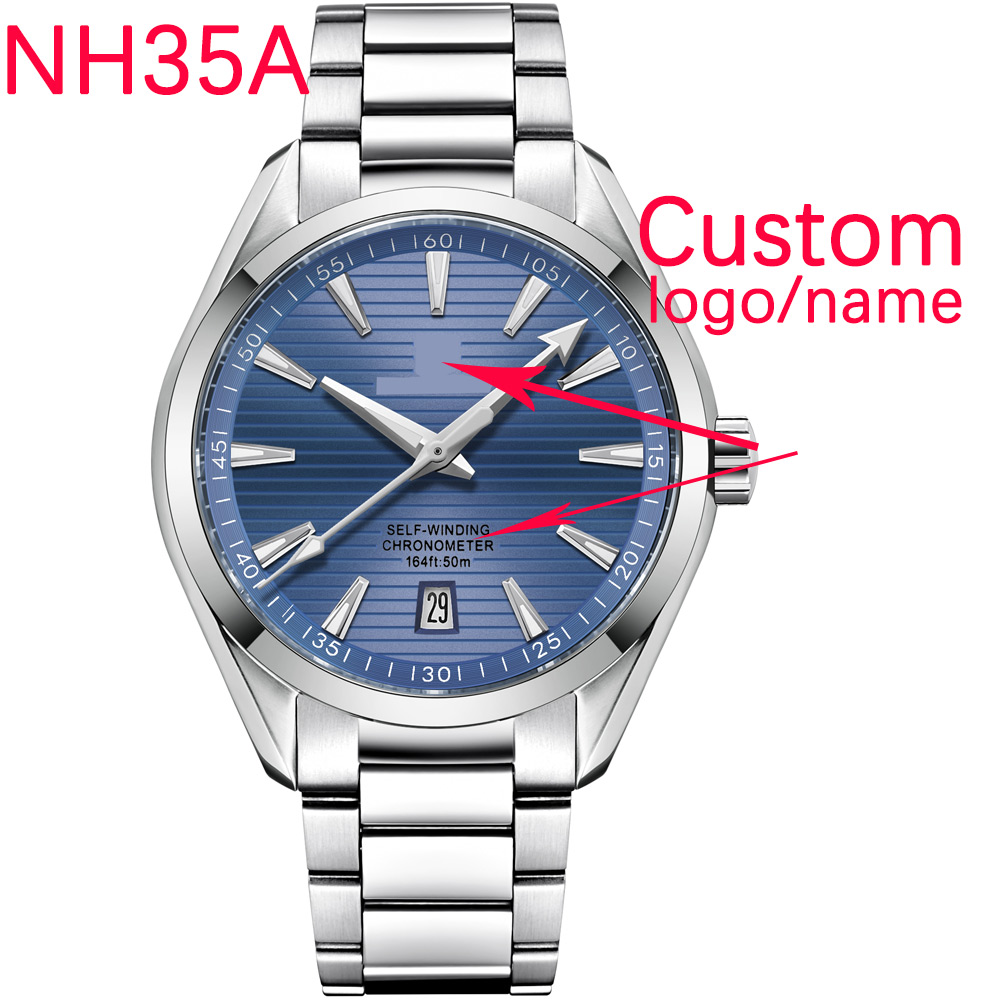 Luxury NH35 Movt Custom Logo 4 - Jewelry Watch ulasan dan harga