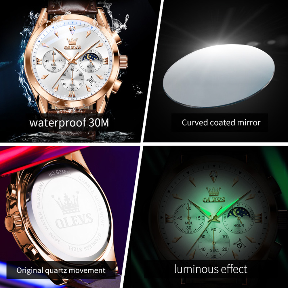 OLEVS Brand New Fashion Quartz - Jewelry Inspired Watches ulasan dan harga