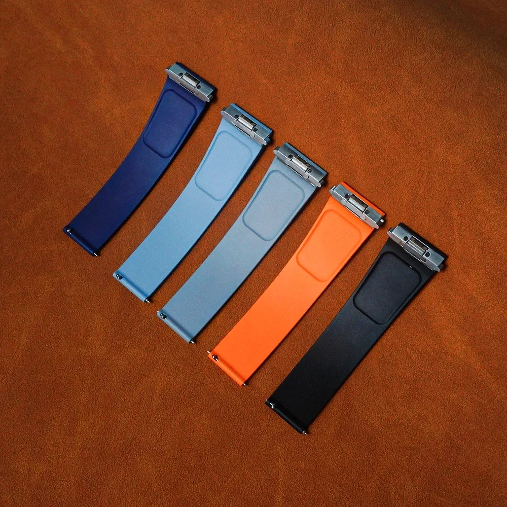 FKM Rubber Watch Straps For Ca - Cartier Watch Santos ulasan dan harga